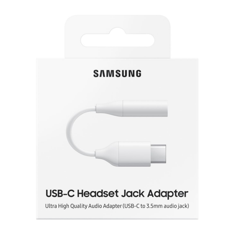 Adaptateur Type C / Jack 3,5 mm - Retail Box (Samsung) — Samsung · Smarty Paris 18e